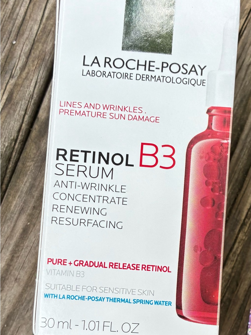La Roche-Posay Retinol B3 Anti-Wrinkle Face Serum 1 oz NEW